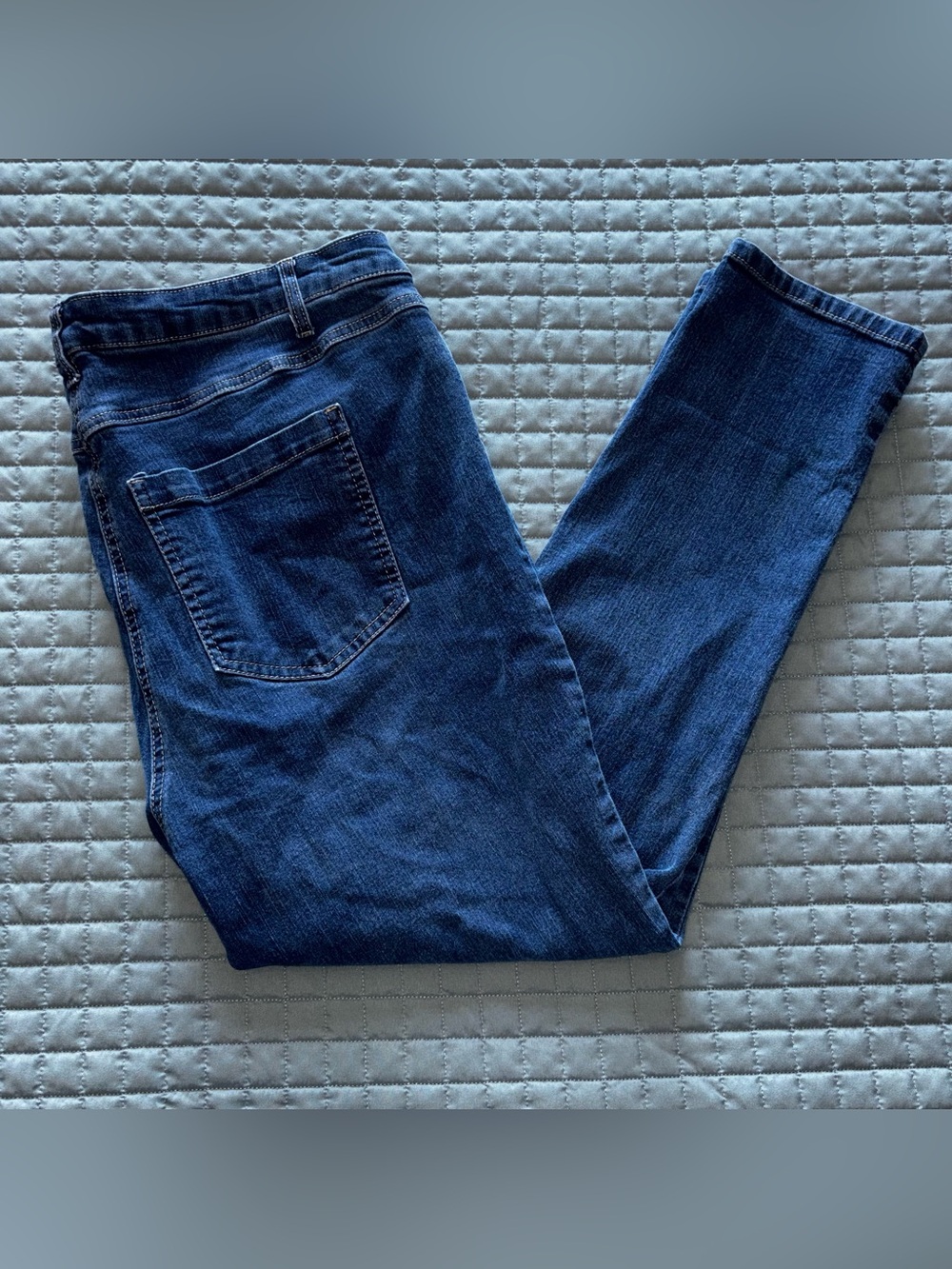Woman Within Skinny Jeans Womens 20W Petite Stretch Denim 38x26.5